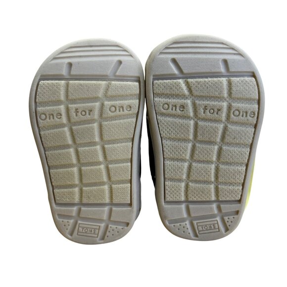 Toms Toddler Brown Lining With TPR Sole Baby Shoes Size T2 - Picture 7 of 11